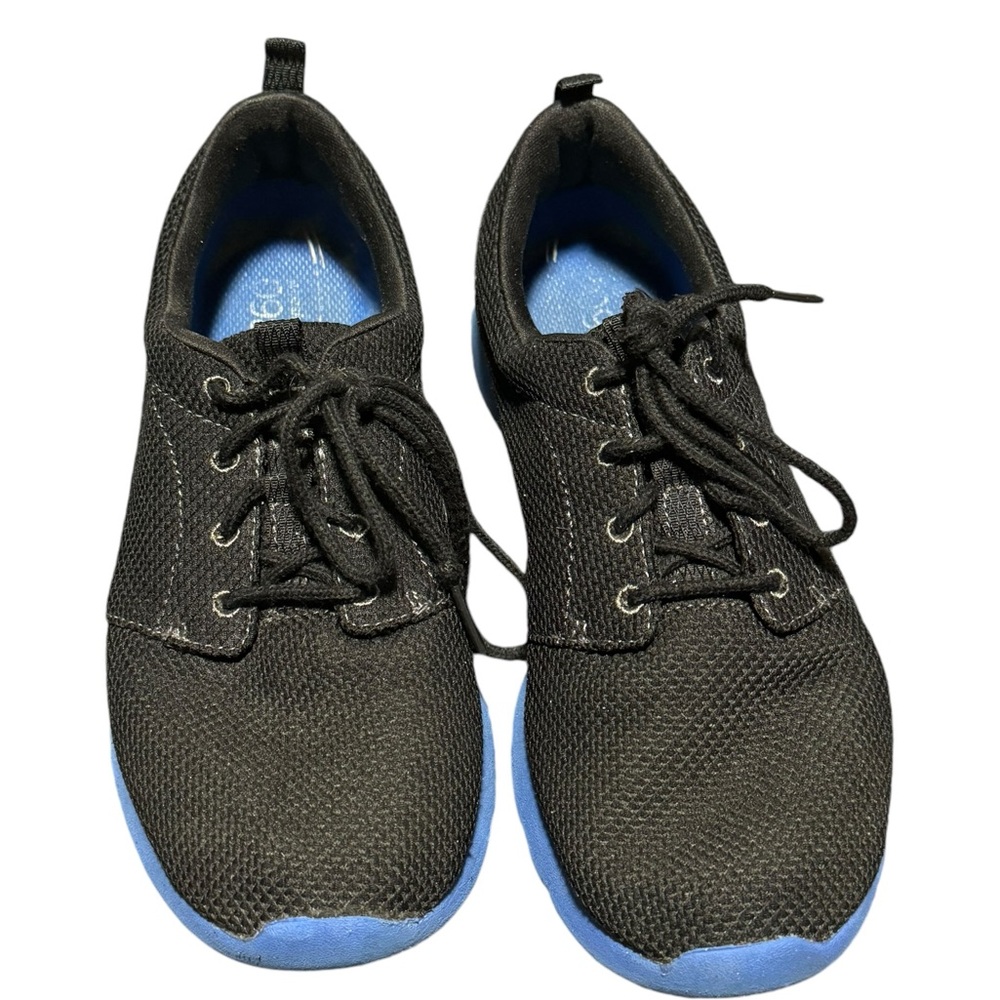 Easy Spirit Women's Flashrun Black/Blue Sneakers. Size 8. GUC